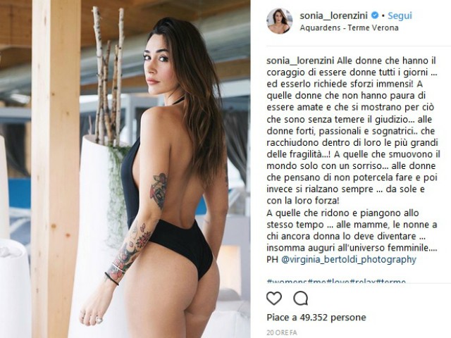 Galleria foto - Uomini e Donne: la replica di Sonia Lorenzini alle dure accuse sui social Foto 1