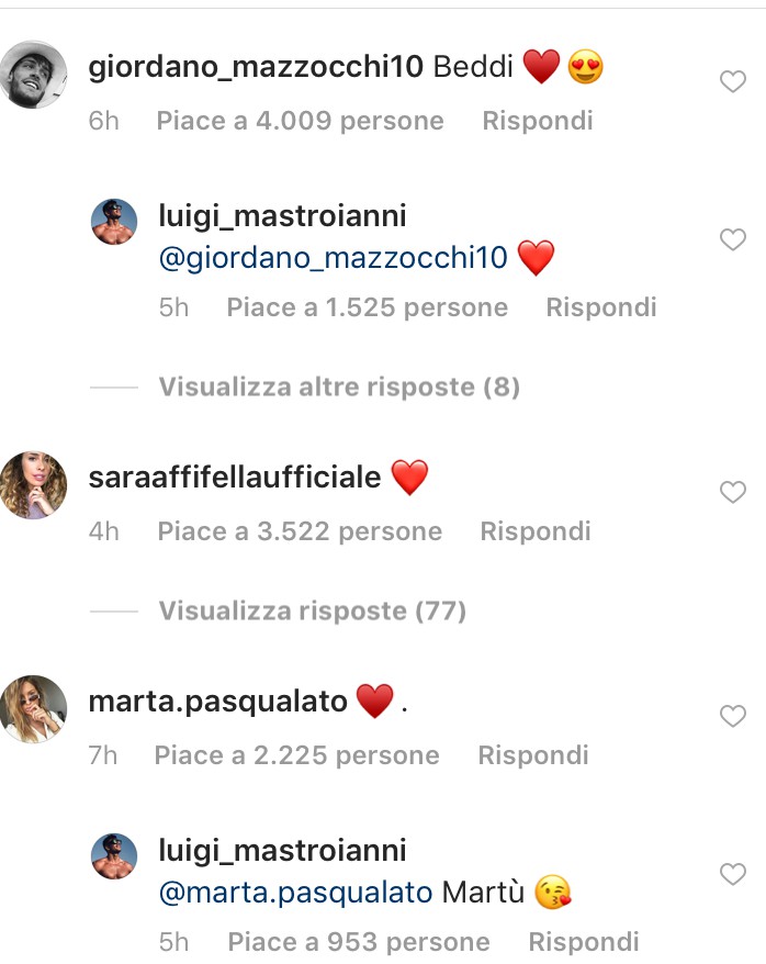 Galleria foto - Uomini e Donne: Sara commenta Luigi su Instagram ma riceve il silenzio dall’ex corteggiatore Foto 1