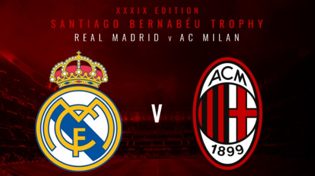 Trofeo Santiago Bernabéu: dove e come vedere Real Madrid vs Milan