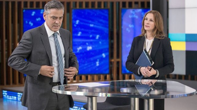 Money Monster con George Clooney e Julia Roberts stasera su Rai 3