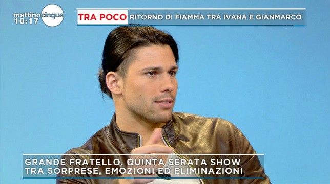 Grande Fratello: Luca Onestini commenta il confronto tra Gianmarco e Ivana Icardi
