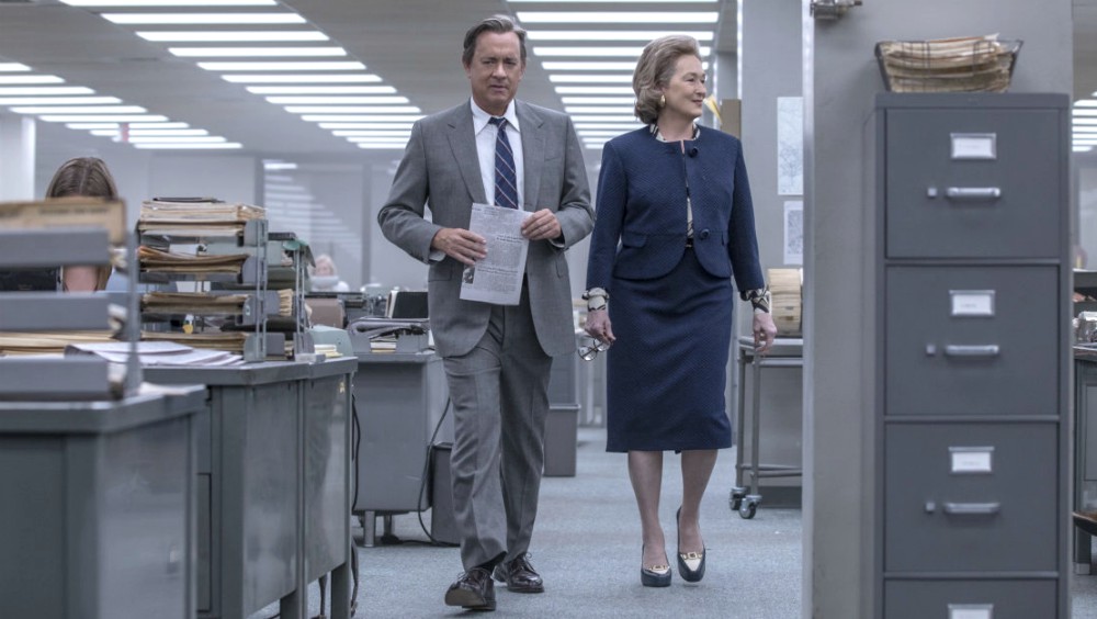 The Post di Steven Spielberg con Meryl Streep e Tom Hanks stasera su Rai Movie