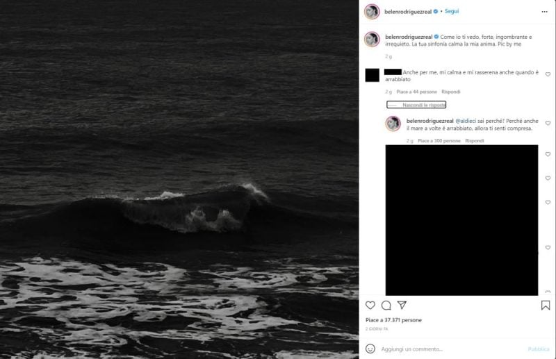 Galleria foto 'Belen si sfoga e risponde a un follower: chiarita la situazione con Spinalbese?' - foto 2