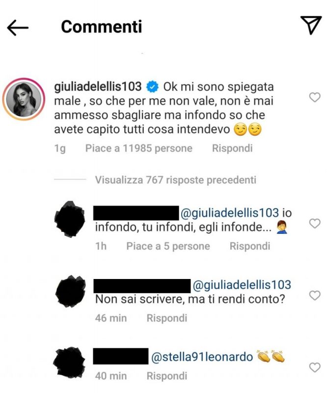 Galleria foto 'Giulia De Lellis, nuova condanna sui social: la gaffe su Londra' - foto 2