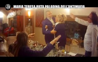 Maria Teresa Ruta scherzo Le Iene strozzini