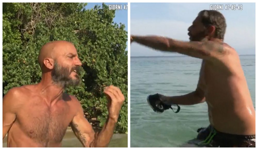 Isola dei Famosi, lite furibonda tra Nicolas Vaporidis e Edoardo Tavassi: “Sei un poveraccio!”