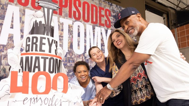 Grey’s Anatomy festeggia 400 episodi: Le foto del party sul set