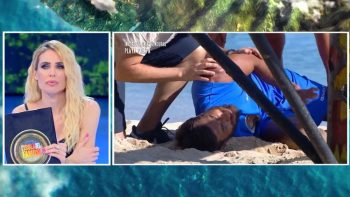 Isola dei Famosi, incidente in diretta per Roger Balduino: “Non riesce a parlare”