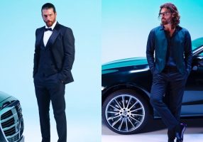 Can Yaman Mercedes Benz look