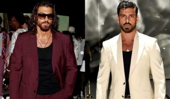 Can Yaman Michele Morrone sfilata DolceeGabbana