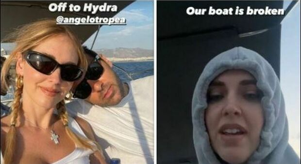 Chiara Ferragni dispersa in mare, disavventura in Grecia per l’imprenditrice