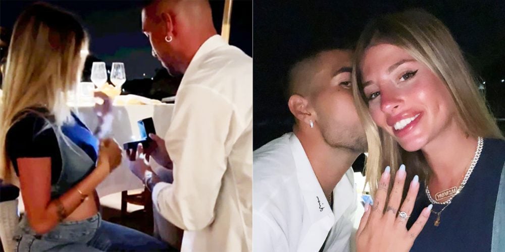 Chiara Nasti ha detto sì, la romantica proposta di matrimonio di Mattia Zaccagni