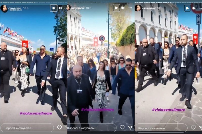 Galleria foto 'Venezia 79, Can Yaman e Francesca Chillemi fuggono da una folla di fan!' - foto 2