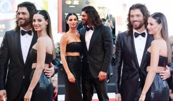 Can Yaman Francesca Chillemi red carpet Venezia 79