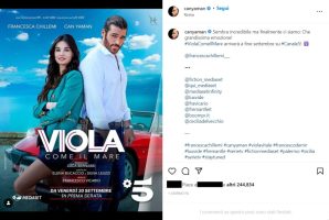 Can Yaman Viola Come il Mare data in onda