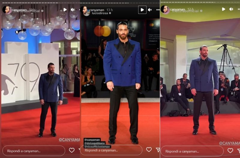 Galleria foto 'Can Yaman, miglior look sul red carpet di Venezia 79? Ecco chi lo mette sul podio!' - foto 3
