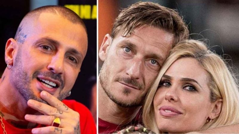 Fabrizio Corona su Francesco Totti ed Ilary Blasi: “Una farsa”