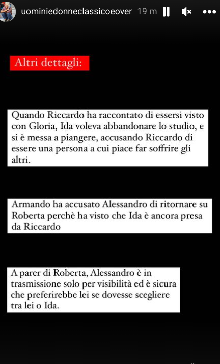 Galleria foto 'Uomini e Donne, clamoroso colpo di scena: Ida lascia lo studio' - foto 2