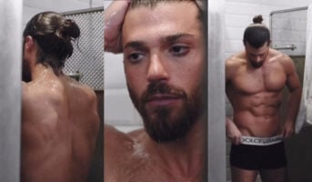 Can Yaman commenti video doccia