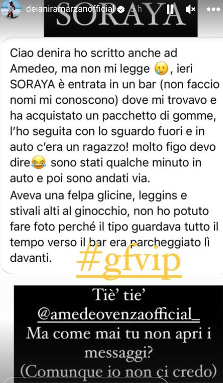 Galleria foto 'Gf Vip, shock su Soraia Ceruti: “beccata con un altro ragazzo”' - foto 2