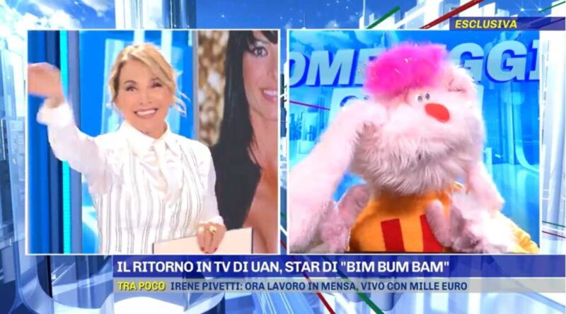 Pomeriggio 5, ospite eccezionale: ritorno in tv dopo 40 anni