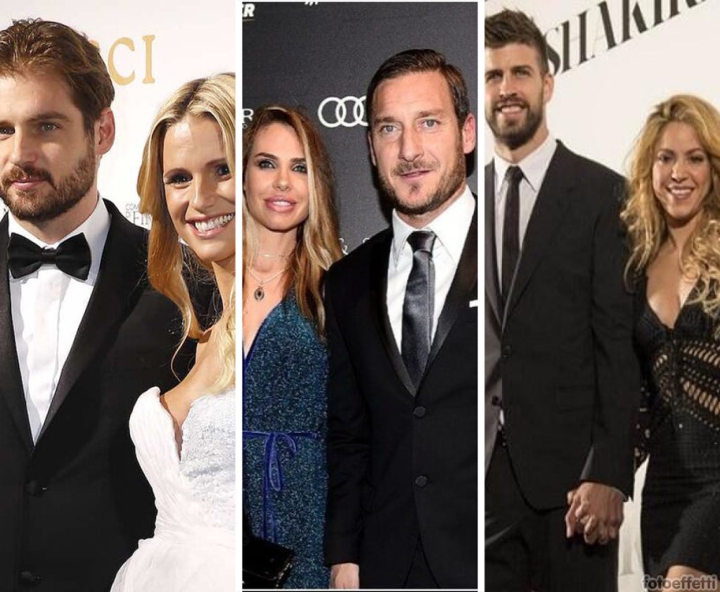 Da Totti e Ilary a Shakira e Piqué: 10 coppie VIP che si sono lasciate nel 2022