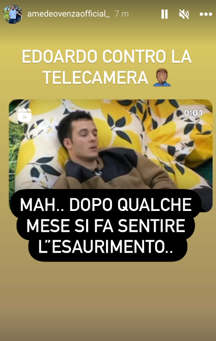 Galleria foto 'Gf Vip, Edoardo l’ha fatto contro la regia: Signorini costretto a prendere provvedimenti' - foto 1