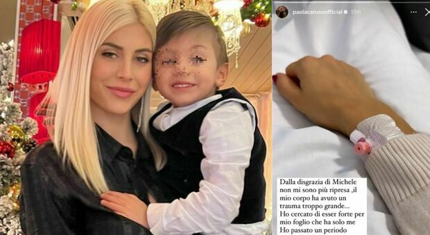 Paola Caruso ricoverata in ospedale: “Dopo la disgrazia di mio figlio sono crollata”