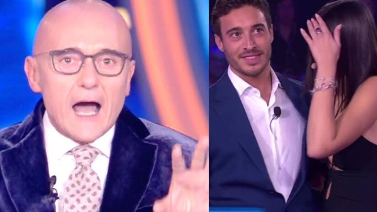 Gf Vip, Antonino spiazza in diretta: “Io e Ginevra c’eravamo già baciati in Casa”