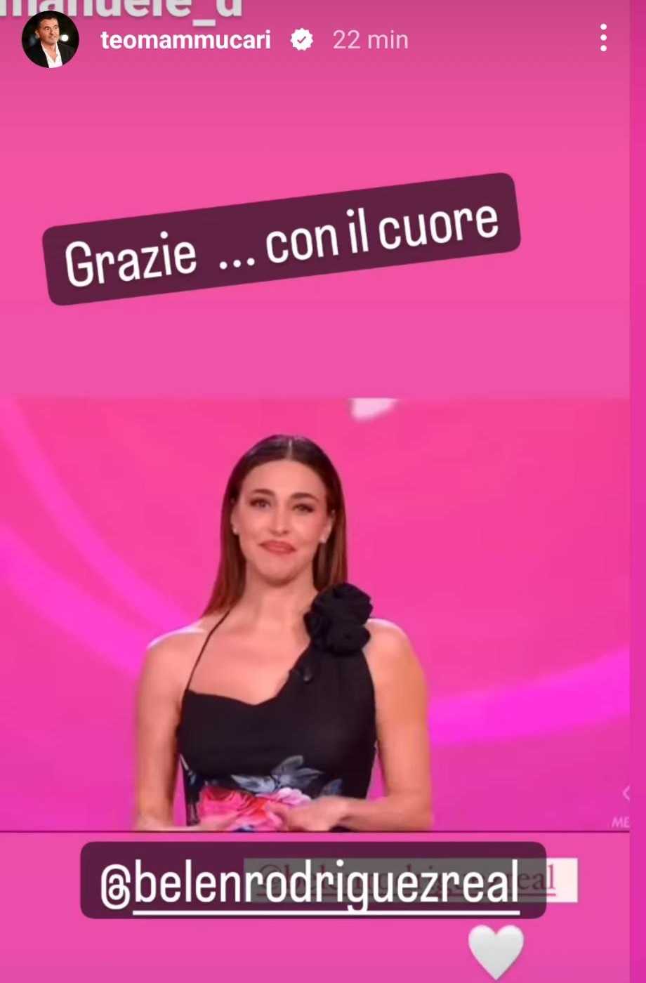 Galleria foto 'Le Iene, Belen rompe il silenzio su Teo Mammucari, la reazione di lui spiazza' - foto 1