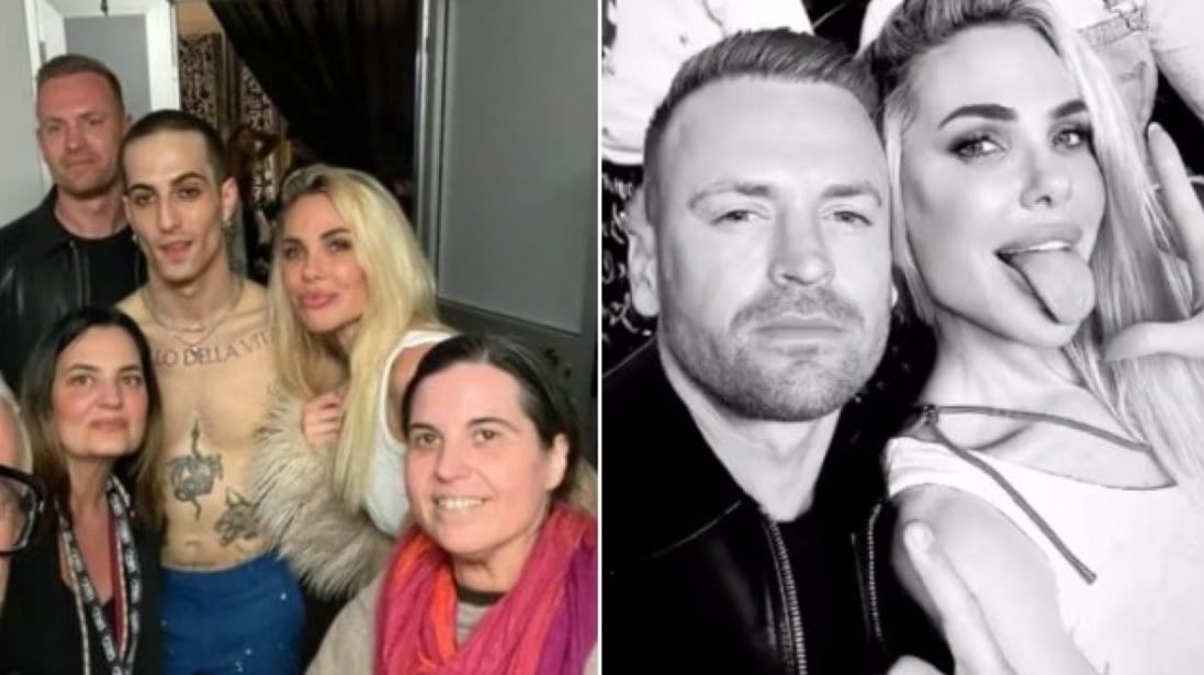 Ilary Blasi al concerto dei Maneskin, la foto con Bastian ‘fa il verso a’ Totti