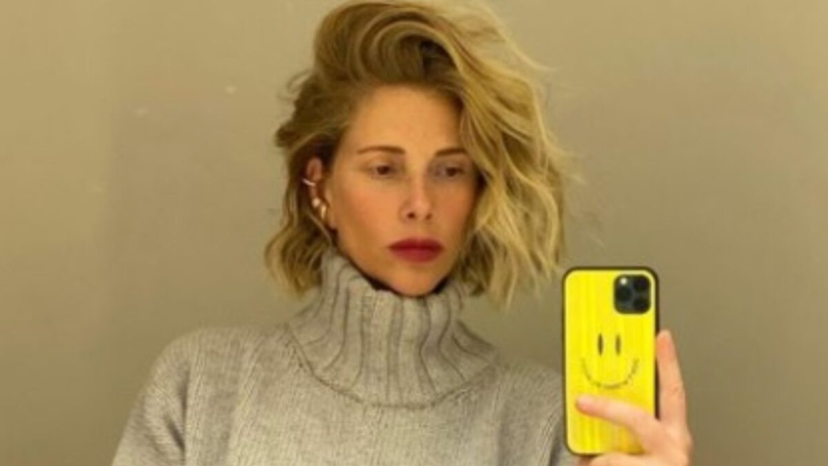 Alessia Marcuzzi, al naturale sui social: i fan impazziscono