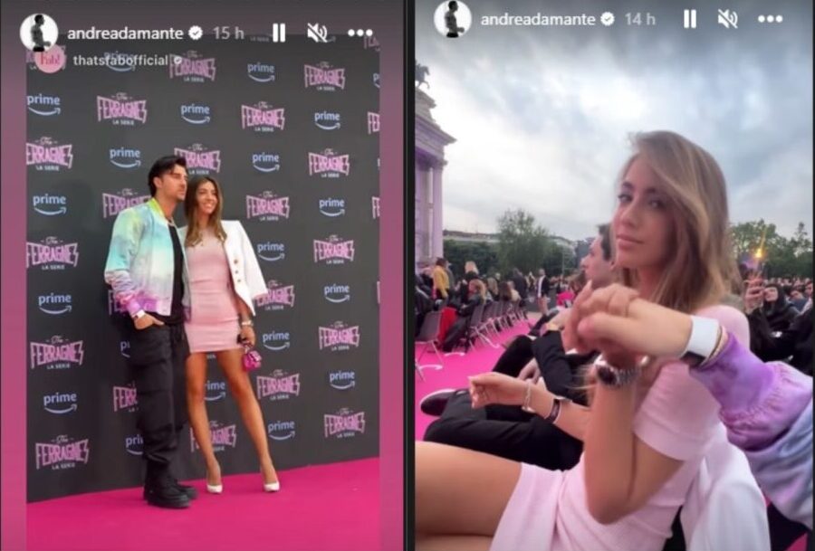 Andrea Damante e Elisa Visari, il dettaglio sul red carpet fa impazzire i fans