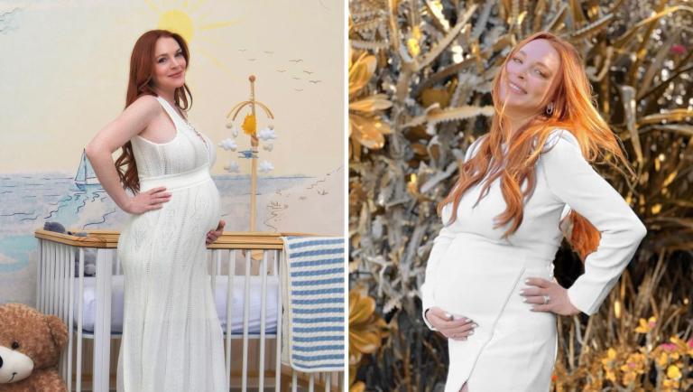 Lindsay Lohan, è nato il primo figlio dell’attrice e Bader Shammas: il nome del bambino