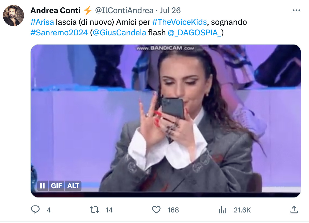 amici arisa