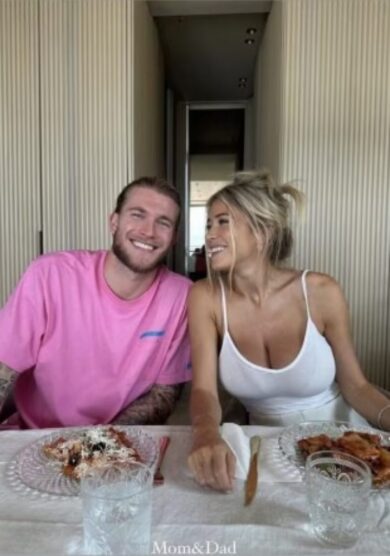 Diletta Leotta e Loris Karius Diletta Leotta e Loris Karius