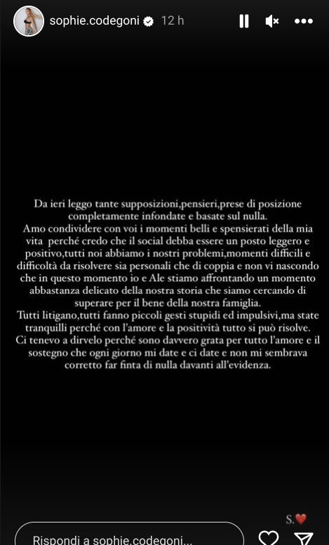 Sophie Codegoni Gf Vip