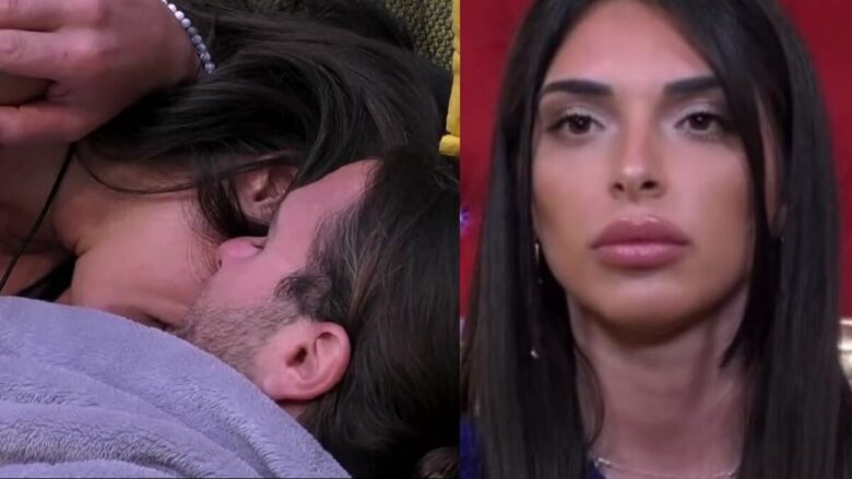 Grande Fratello, Greta e Sergio si baciano: la mamma di lei sbotta sui social