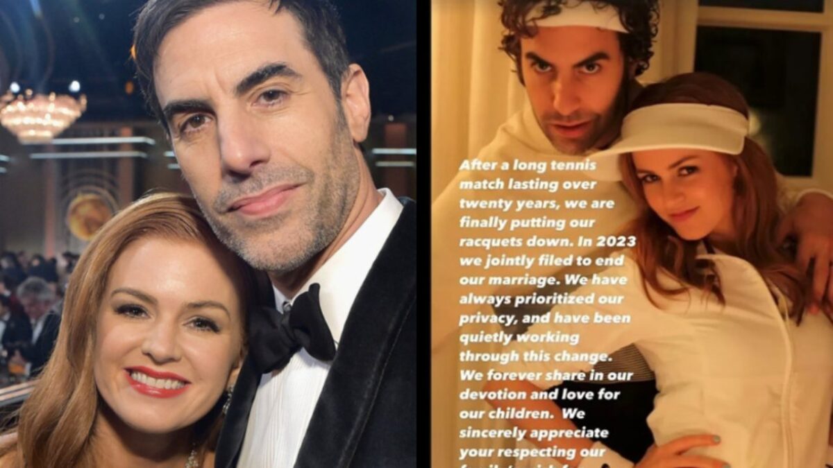 Sacha Baron Cohen e Isla Fisher si sono lasciati dopo 13 anni