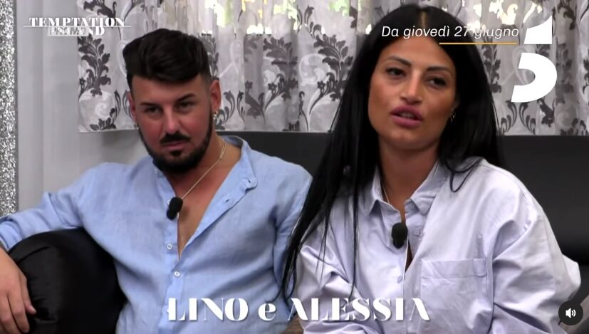 Temptation Island, choc su Lino (fidanzato di Alessia): una ragazza pubblica la foto inviata in chat