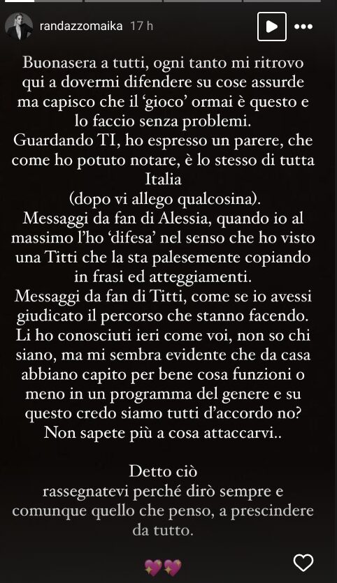 maika randazzo temptation island