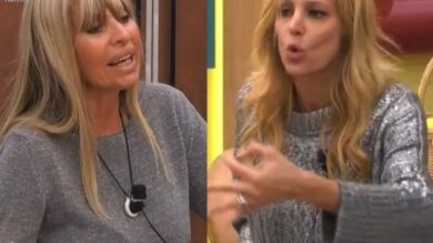 Grande Fratello Vip, Adriana Volpe non cede e asfalta Alessandra Mussolini: “Sei falsa come una moneta del Monopoli”